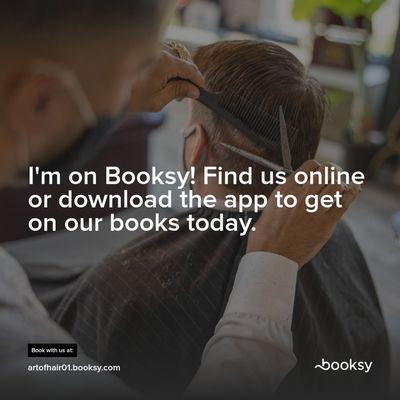 Book our services online!