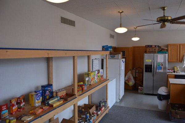 OpeN Shelf Pantry is open Monday - Friday (2-5pm).