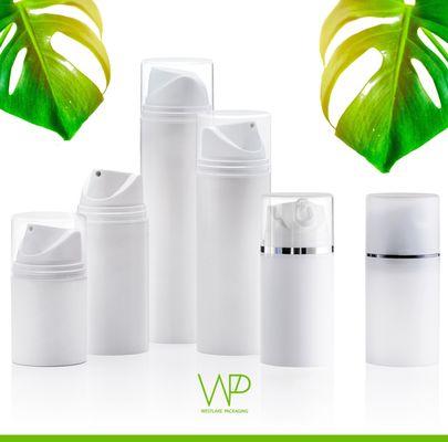 Let's Go Green with beauty packaging! Featuring our AIRLESSIO collection- kind to the environment & kind to your products!