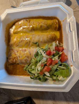 Guacamole  enchiladas!