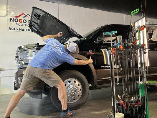 There is one more dent !