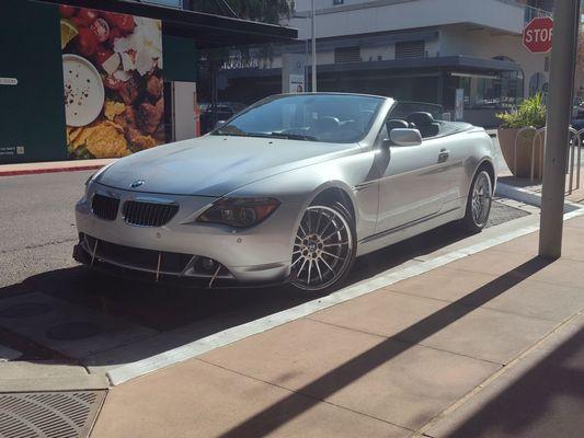 Running BMW 6 Series