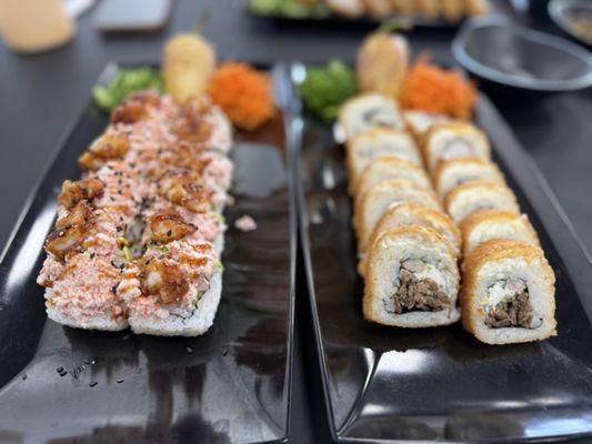 Avocado especial and 3 Queso