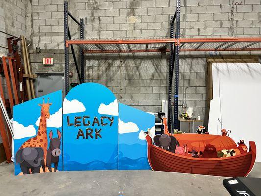 Foamboard Setup printed and designed by EmblemSigns