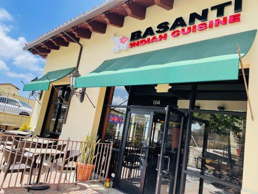 Outside view of Basanti