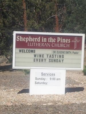 Another eye catching sign by the road