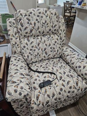 A recliner from the Lazy-Boy on Broadway in Tyler, Texas.