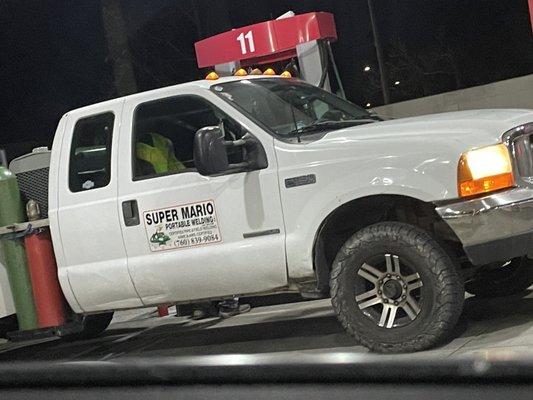 Super Mario Portable Welding