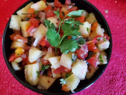 Pineapple salsa