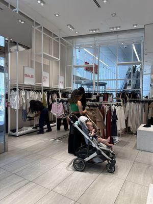 Sale section on the 1st floor