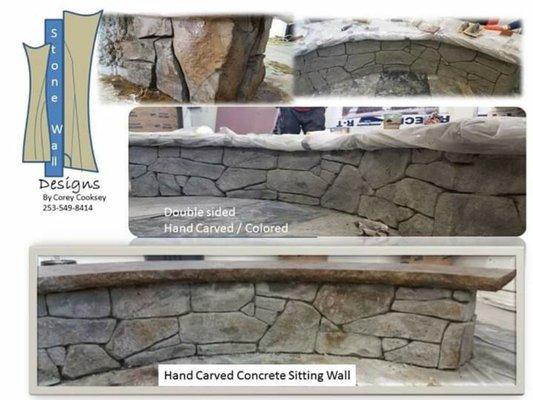 #handcraftedconcretecarving