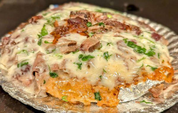 Papa rallena Mexican baked potato