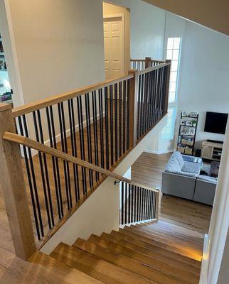 Vinyl plank steps and flooring from MW Floors