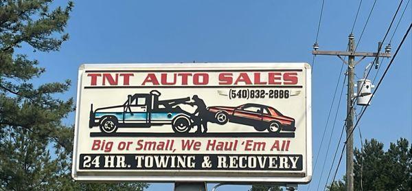 TNT Auto Sales & Towing