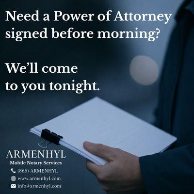 ARMENHYL Mobile Notary Public serving Charlottesville and surrounding areas.