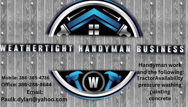 Weathertight Handyman Business