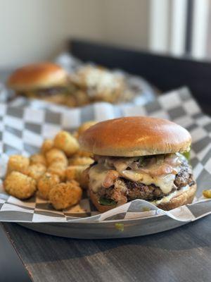 Fireside with freedom tots  @dangit.all