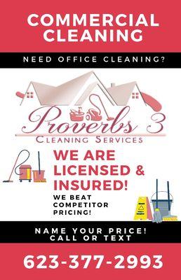 Proverbs 3 Cleaning Services