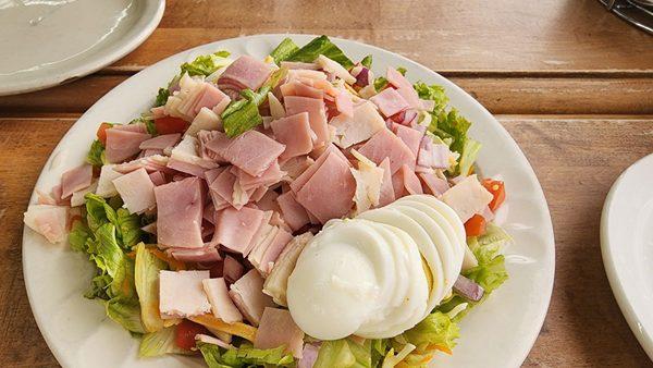 Chef salad was pretty good