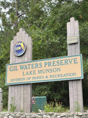 Gil Waters Lake Munson Preserve