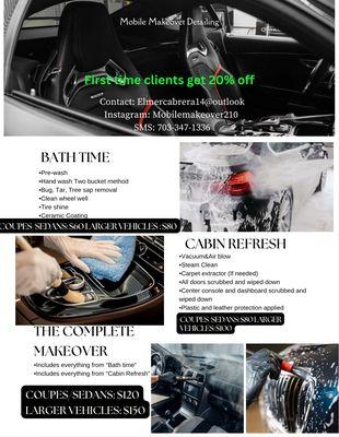 Mobile Makeover Detailing