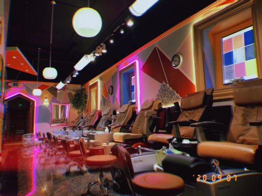 Pedicure chairs