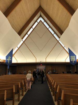 Rear of sanctuary