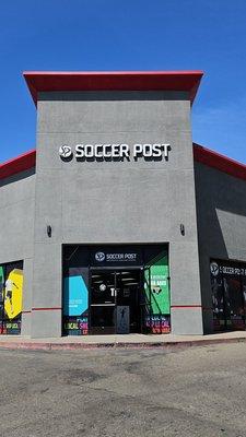 Front entrance of store