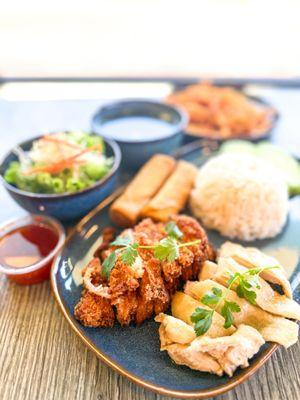 Combo 3 Combination chicken with Ginger rice