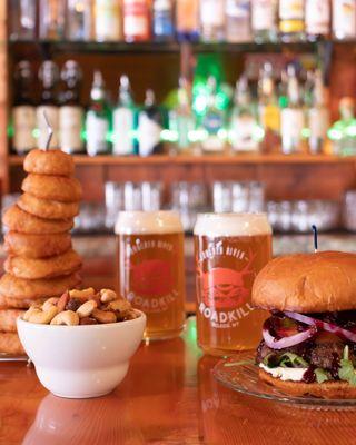 Burgers & bar snacks