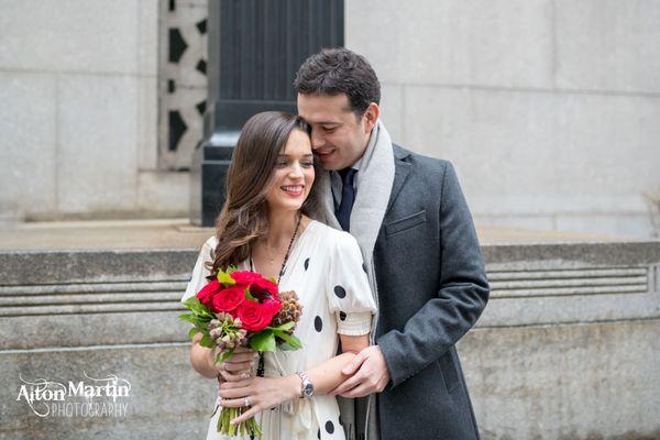 Love at city City Hall Manhattan