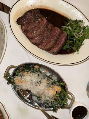 FLAT IRON STEAK & BROCCOLINI