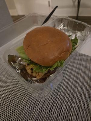 Grilled chicken club sandwich