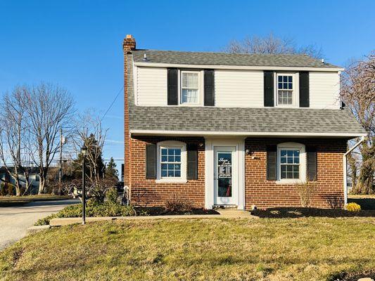 The outside of our establishment!