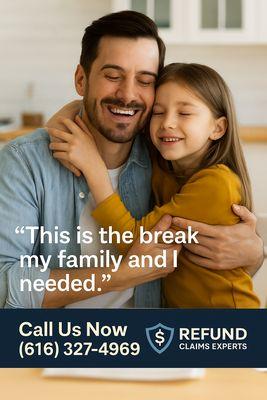 We love empowering families with unexpected claims.