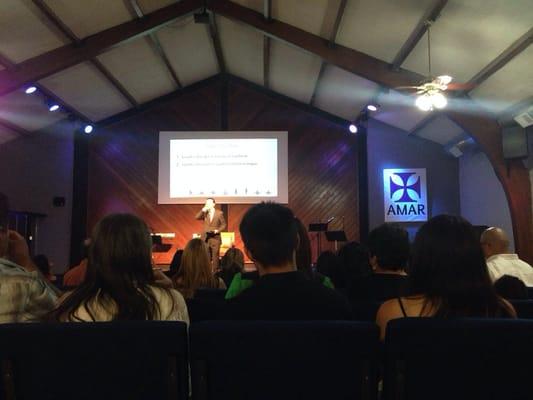 Sunday morning sermon