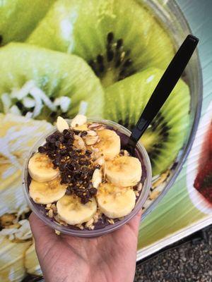 Small Australian Outback. Swapped blueberries in place of strawberries for the base due to allergies.