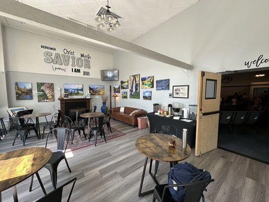 The room you walk into after you walk through the front door.