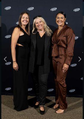 Lisa with Manager Brittany and Assistant Manager Aimee