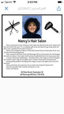 Nancy's Hair Salon