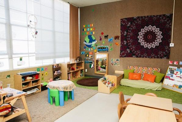 A look inside one of our toddler rooms.