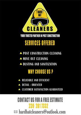 Hard Hat Cleaners