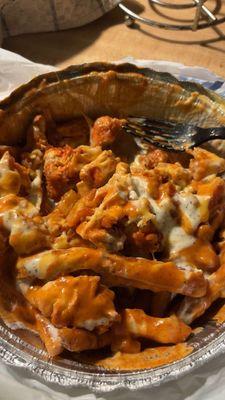 Loaded crispy chicken fries