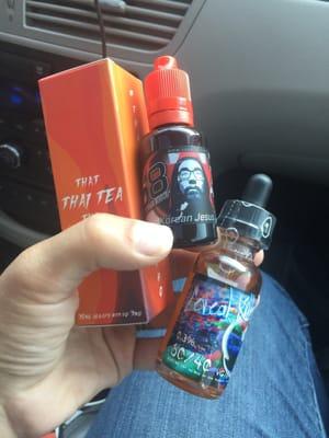 Hubs got Thai Tea & Cereal Killer. I fell in love with the Korean Jesus