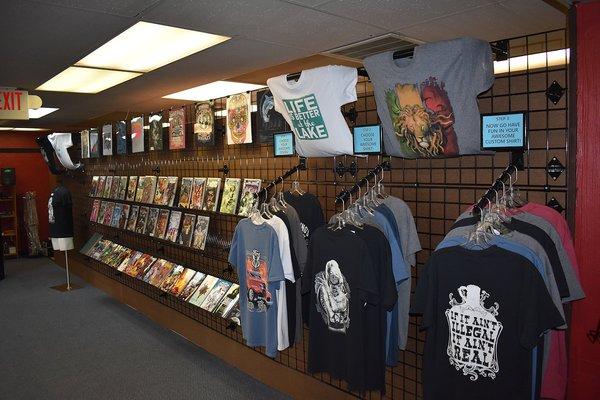 Custom T-Shirt Design Available - 100's of Stock Transfers to choose from, T-Shirts * Tanks Created & Pressed while you wait in most cases!!