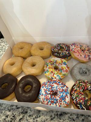 Dozen donuts