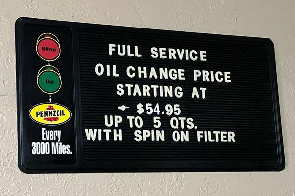 In N Out Lube Center