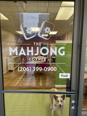 Our Bellevue storefront with tiles, mats, racks, and more available for purchase