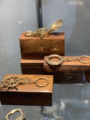 Vintage inspired nautical keychains... Fall Collection 2019