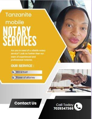Tanzanite Mobile Notary